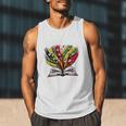 History Education Is Freedom Books Black History Premium Tri-Blend Men Tank Top