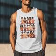 History Month Educated Black Women Girls Reading Books Men Tank Top