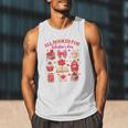 Valentines Reading Book Lover All Booked For Valentine's Day Men Tank Top Valentines Reading Book Lover All Booked For Valentine's Day Men Tank Top