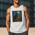 Van Gogh Starry Night Art Cat And Book Lovers Premium Tri-Blend Men Tank Top Van Gogh Starry Night Art Cat And Book Lovers Premium Tri-Blend Men Tank Top