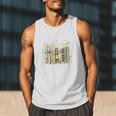 Vintage Floral Bookshelf I Have No Shelf Control Book Lovers Men Tank Top