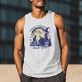 Vintage Sexy Witch Spooky Readers Book Lover Club Halloween Men Tank Top