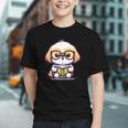 Adorable Book Lover Shih Tzu With Reading Glasses Cute Graphic Youth Adorable Book Lover Shih Tzu With Reading Glasses Cute Graphic Youth
