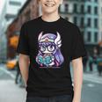 Adorable Book Lover Valkyrie With Reading Glasses Cute Graphic Youth