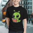 Alien Reading Book Believe In Yourself Kids Women Men Graphic Youth
