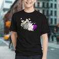 Asexual Book Lover LGBT Reading Pride Ace Flag Daisy Graphic Youth Asexual Book Lover LGBT Reading Pride Ace Flag Daisy Graphic Youth