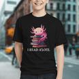 Axolotl Book Lover Librarian Reading Library Readers Graphic Youth