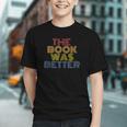 The Book Was Better Retro 70s Vintage Graphic Youth