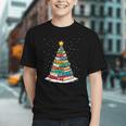 Book Christmas Tree Xmas Lights Book Lover Teacher Librarian Graphic Youth Book Christmas Tree Xmas Lights Book Lover Teacher Librarian Graphic Youth