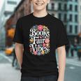 Book Fair Vibes Groovy 70s Retro School Librarian Graphic Youth