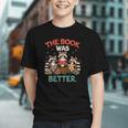 Book Lover Racoon Reading Bookish The Book Was Better Graphic Youth Book Lover Racoon Reading Bookish The Book Was Better Graphic Youth