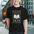 Book Reading Ugly Christmas Graphic Youth