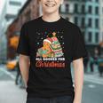 All Booked For Christmas Gingerbread Christmas Tree Book Kid Graphic Youth
