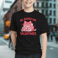All Booked For Valentine Bow Books Lover Teacher Girl Women Graphic Youth
