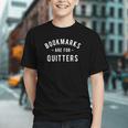 Bookmarks Are For Quitters Book Lover Reading Bookworm Graphic Youth