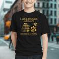 I Like Books And Dogs And Maybe 3 People Book Dog Lovers Men Women Graphic Youth I Like Books And Dogs And Maybe 3 People Book Dog Lovers Men Women Graphic Youth