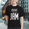 Books Are My Jam Graphic For Introverts Graphic Youth