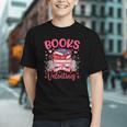Books Are My Valentine Coquette Bow Book Flower Girl Women Graphic Youth Books Are My Valentine Coquette Bow Book Flower Girl Women Graphic Youth