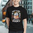 Bookworm Just A Girl Who Loves Books Graphic Youth Bookworm Just A Girl Who Loves Books Graphic Youth