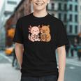 Capybara Axolotl Kawaii Kids Anime Book Lover Reading Graphic Youth Capybara Axolotl Kawaii Kids Anime Book Lover Reading Graphic Youth