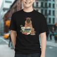 Capybara Glasses Reading Books Capybara Nerd Bookworm Graphic Youth Capybara Glasses Reading Books Capybara Nerd Bookworm Graphic Youth