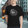 Cats Books And Coffee – My Perfect Day Cat Lover Graphic Youth