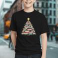 Christmas Tree Books Book Reading Bookworm Graphic Youth