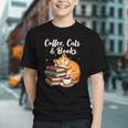 Coffee Cats & Books Lover For Women & Girls Coffee Graphic Youth Coffee Cats & Books Lover For Women & Girls Coffee Graphic Youth