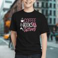 Coffee Lover Shirt Coffee And Books And Tattoos Men Women Graphic Youth Coffee Lover Shirt Coffee And Books And Tattoos Men Women Graphic Youth