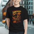 Comic Book Superhero Fall Season Leaf Blower Graphic Youth Comic Book Superhero Fall Season Leaf Blower Graphic Youth