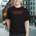 Constant Reader Fan Of Horror Suspense Books Bibliophile Graphic Youth
