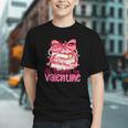 Coquette Bow All Booked For Valentine Book Lover Bookish Graphic Youth