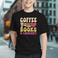 Crochet Coffee Reading Books Crocheter Crocheting Graphic Youth Crochet Coffee Reading Books Crocheter Crocheting Graphic Youth