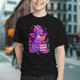 Cute Dragon Reading Books Bookworm Graphic Youth