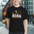 Cute Ghost Drinking Coffee Halloween Fall Ghost Book Reading Graphic Youth Cute Ghost Drinking Coffee Halloween Fall Ghost Book Reading Graphic Youth
