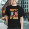 Cute Librarian Library Book Lover Keeper Of Endless Stories Graphic Youth