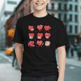 Cute Reading Hearts Valentine Day Book Lover Teacher Student Graphic Youth Cute Reading Hearts Valentine Day Book Lover Teacher Student Graphic Youth