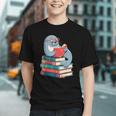 Cute Reading Seal On Books Book Lover Graphic Youth Cute Reading Seal On Books Book Lover Graphic Youth