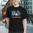 Cute Snowman Let It Snow I Have Books Reader Graphic Youth