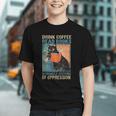 Drink Coffee Read Books Dismantle Systems Of Oppression Cat Graphic Youth Drink Coffee Read Books Dismantle Systems Of Oppression Cat Graphic Youth