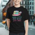 Drink Coffee Read Books Love Jesus Christian Religious God Graphic Youth Drink Coffee Read Books Love Jesus Christian Religious God Graphic Youth
