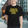 Dungeon Crawler Carl Yellow Text Logo LitRPG Series Book Graphic Youth