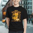 Easily Distracted By Cats And Books Cute Cat Book Lover Graphic Youth