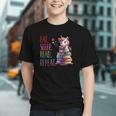 Eat Sleep Read Repeat Unicorn Read Book Reading Lovers Kids Graphic Youth