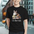 Girls Books I Do What I Want Calico Cat Lover Graphic Youth Girls Books I Do What I Want Calico Cat Lover Graphic Youth