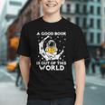 Good Book Is Out Of This World Astronaut Moon Space Reading Graphic Youth Good Book Is Out Of This World Astronaut Moon Space Reading Graphic Youth