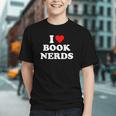 I Heart Book Nerds Book Readers Cute Graphic Youth