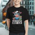 Introverted Book Club Reading Lover Cow Graphic Youth Introverted Book Club Reading Lover Cow Graphic Youth
