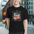 It's a Good Day To Read a Book Floral Stack Tee Graphic Youth