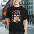 Just a Girl Who Loves Books Cute Book Lover Bookworm Graphic Youth Just a Girl Who Loves Books Cute Book Lover Bookworm Graphic Youth